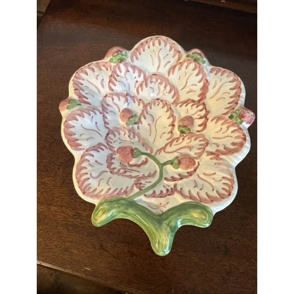 2 - Neuwirth Strawberry Dishes Pair Set